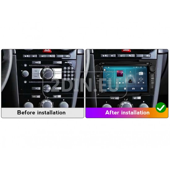 OPEL - МУЛТИМЕДИЯ / Навигация android 16 черна ПИАНО ЛАК + CARPLAY + ANDROID AUTO